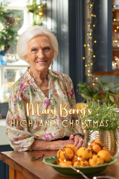 Poster for Mary Berry's Highland Christmas